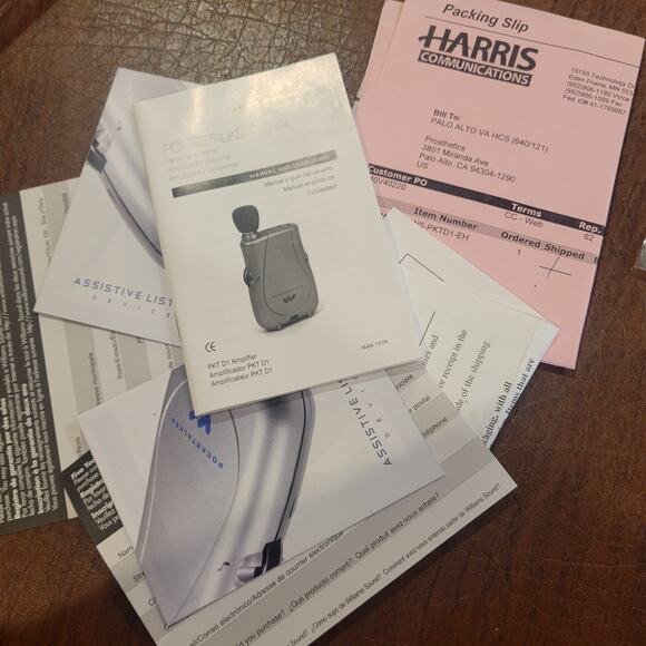 Williams Sound Pocketalker Ultra Personal Sound Amplifier Bonus Pack PKT D1-EH - Picture 8 of 16